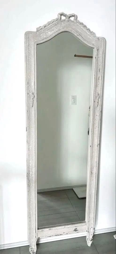 スタンドミラー＊アンティーク調＊全身＊フレンチ家具▪️送料込