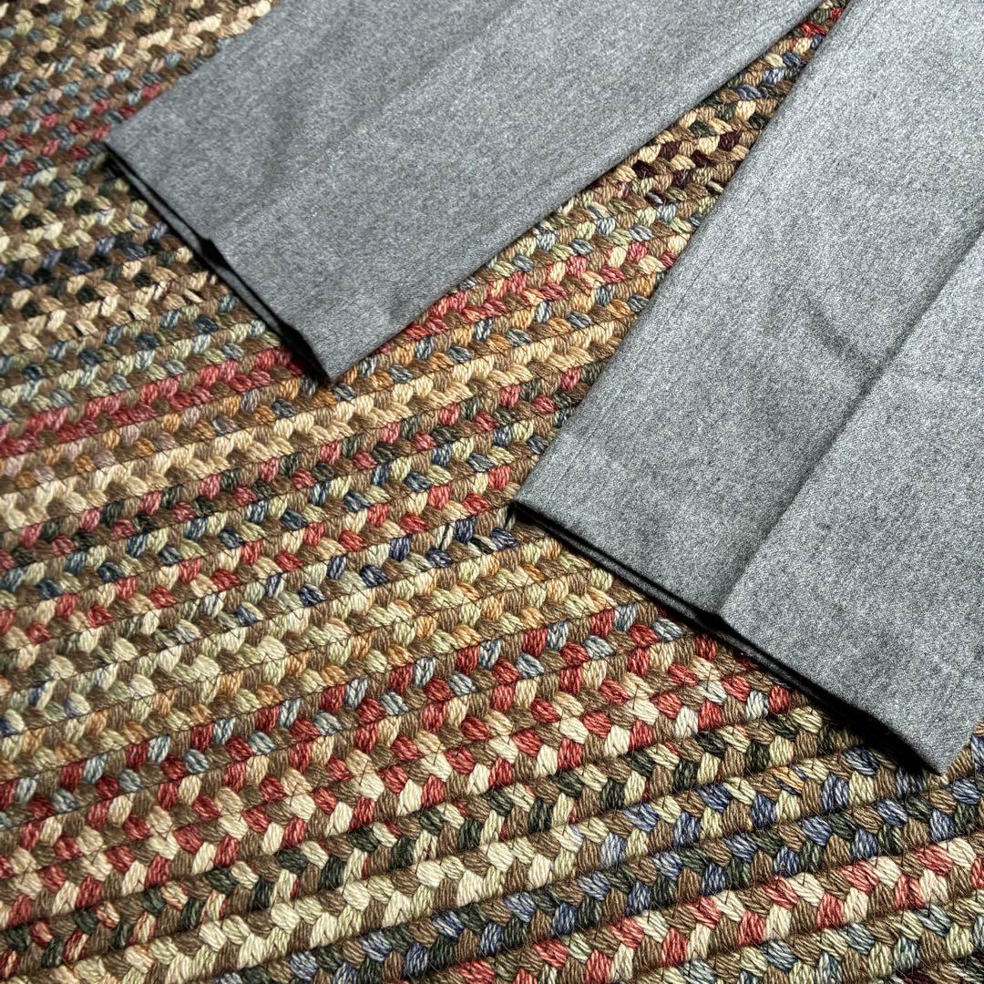 ★定価2.5万円ビームススーパー120sウールフランネルインプリーツワイドパンツ