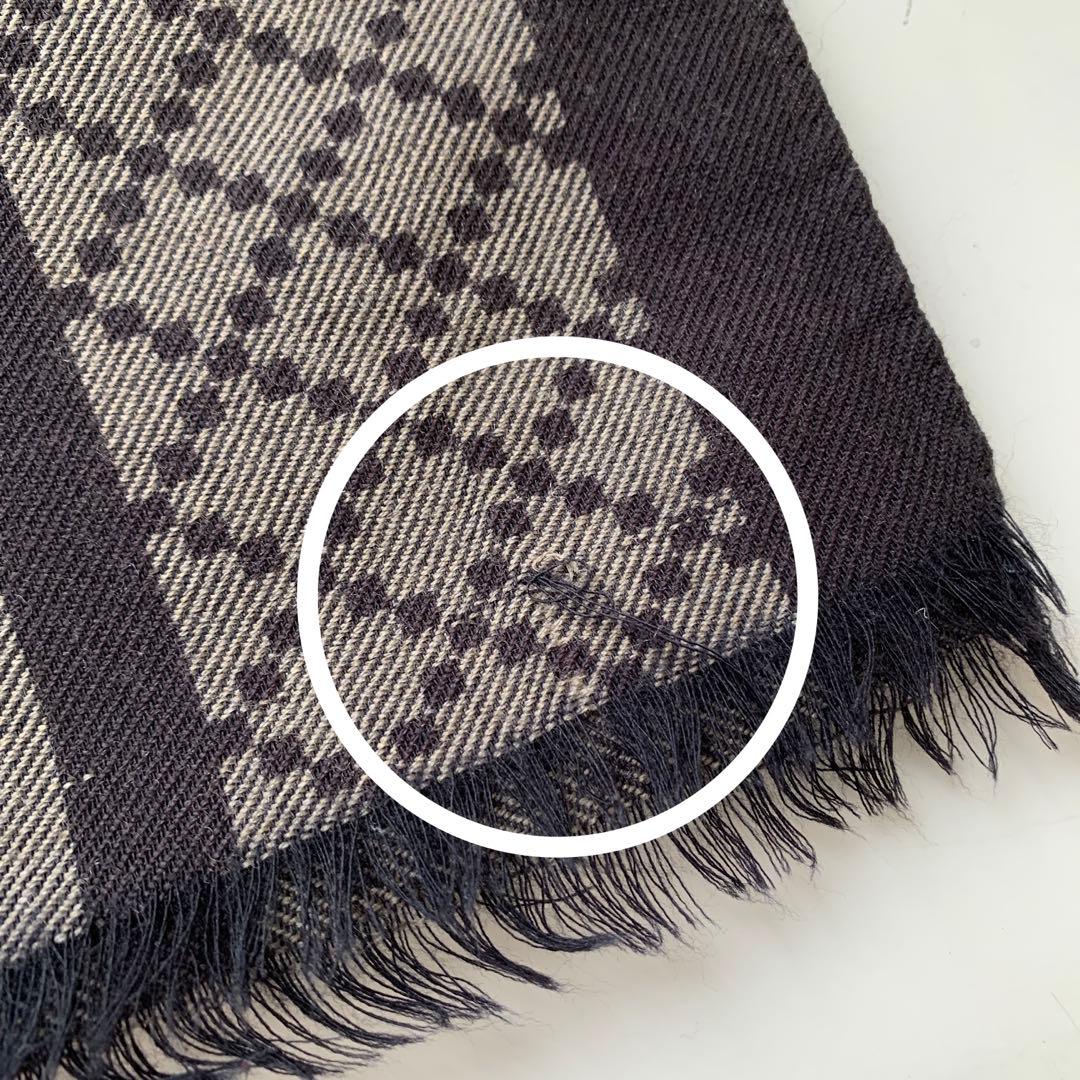 GUCCI ストール グレー