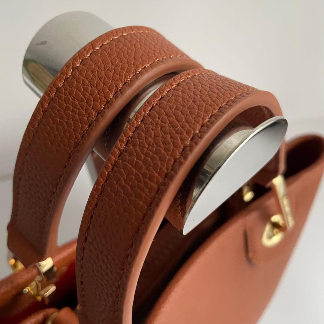 ✨️未使用保管✨️ Emporio Armani ショルダーバッグ　ブラウン