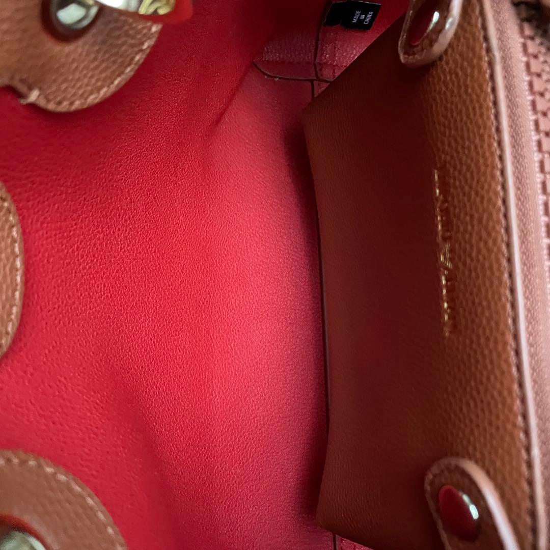 ✨️未使用保管✨️ Emporio Armani ショルダーバッグ　ブラウン