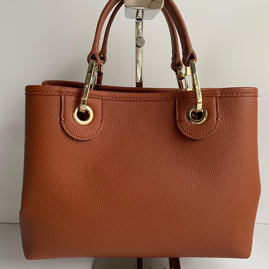 ✨️未使用保管✨️ Emporio Armani ショルダーバッグ　ブラウン