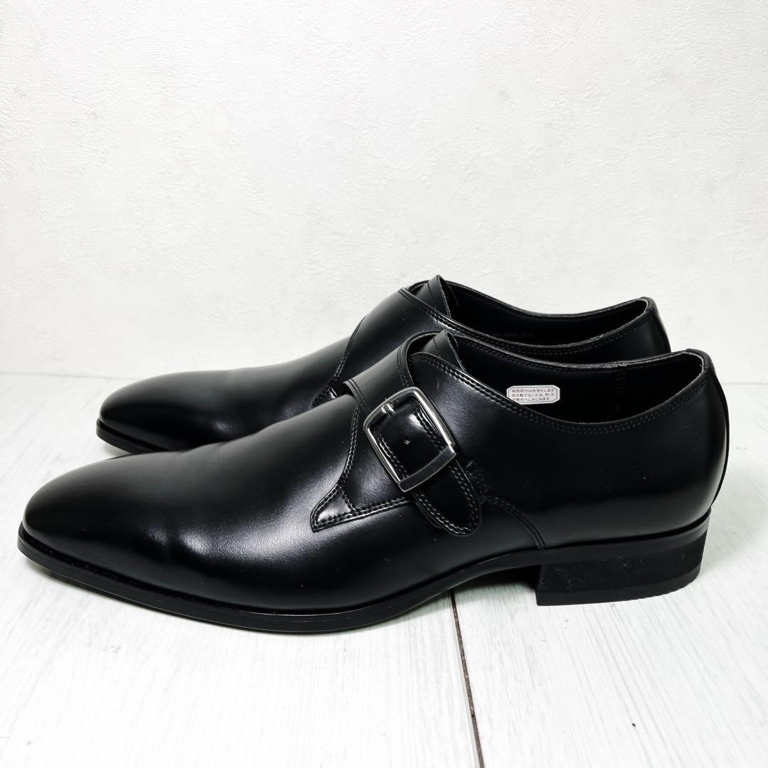 【極美品】REGAL モンクストラップ 黒 27.5 3E