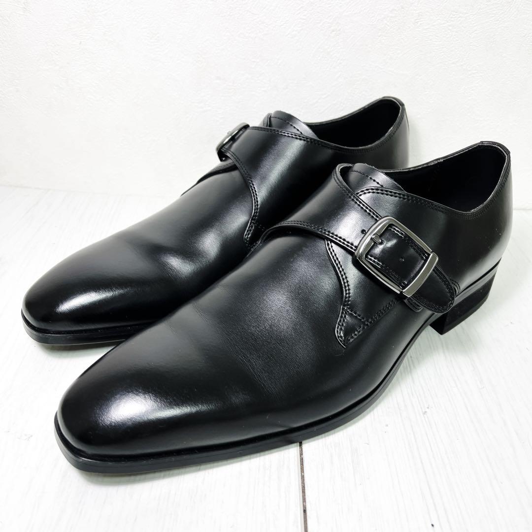 【極美品】REGAL モンクストラップ 黒 27.5 3E