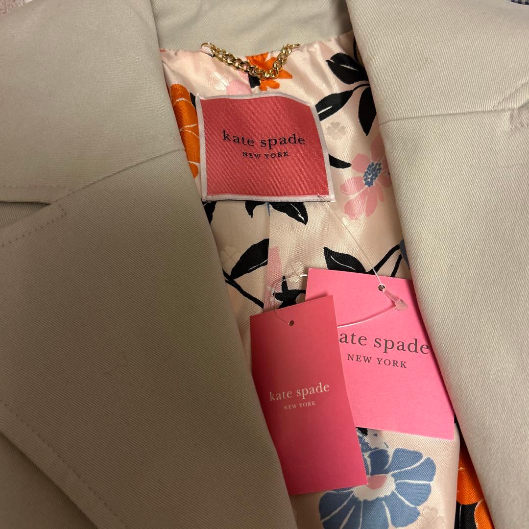 【新品タグ付き】kate spade ケイトスペードトレンチコート