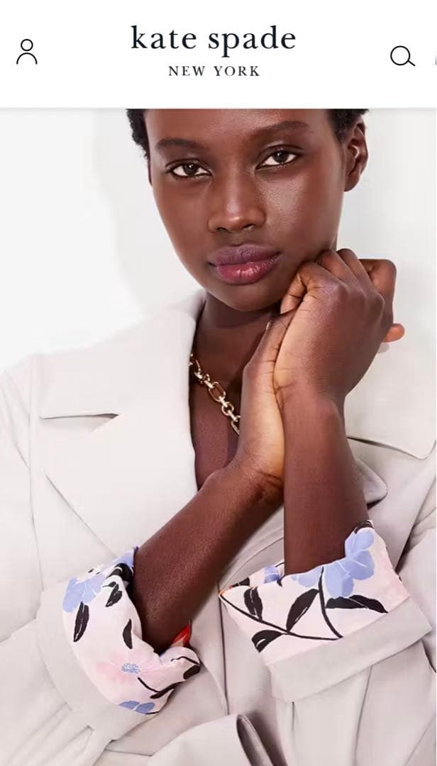 【新品タグ付き】kate spade ケイトスペードトレンチコート