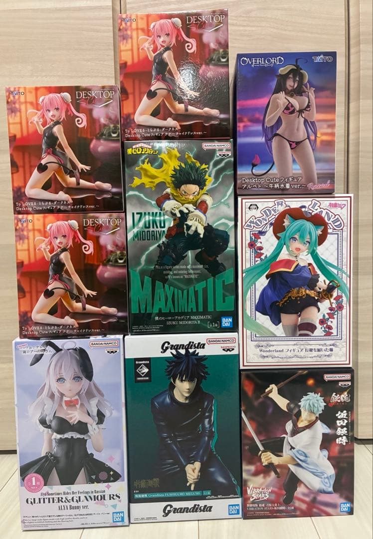新作フィギュア　まとめ売り　美少女　ヒロアカ　初音ミク　呪術廻戦　など