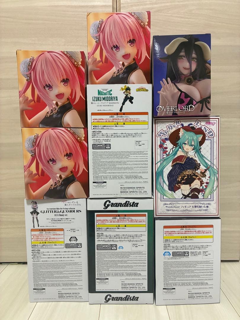 新作フィギュア　まとめ売り　美少女　ヒロアカ　初音ミク　呪術廻戦　など