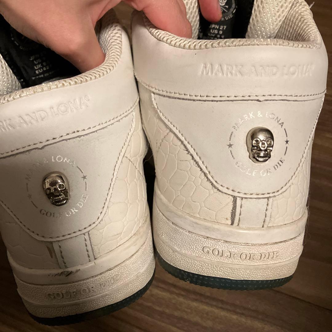 ケイMARK&LONA スパイクレスハイカットボア式　27㎝