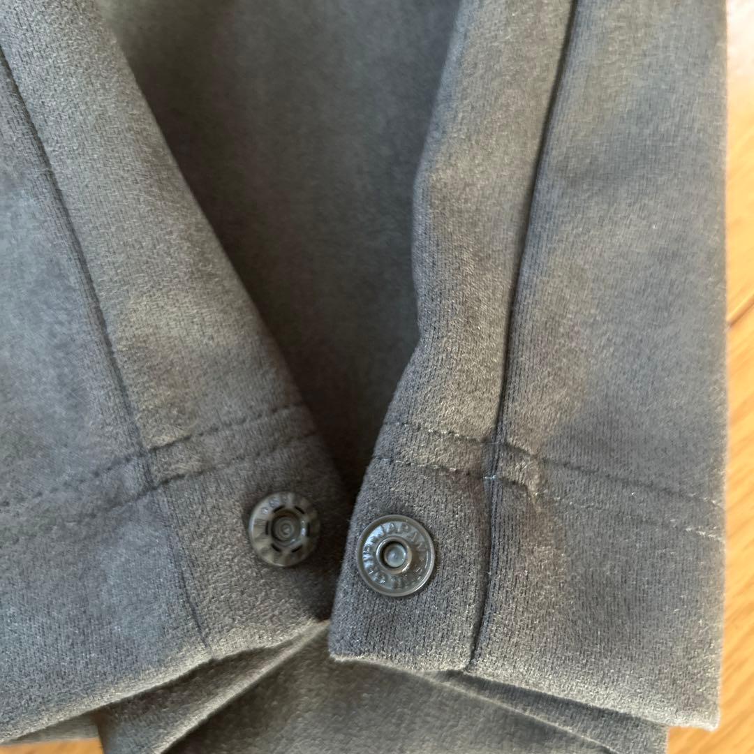 ★新品タグ付き★スウェードタッチスムースワイドパンツサイズ2★