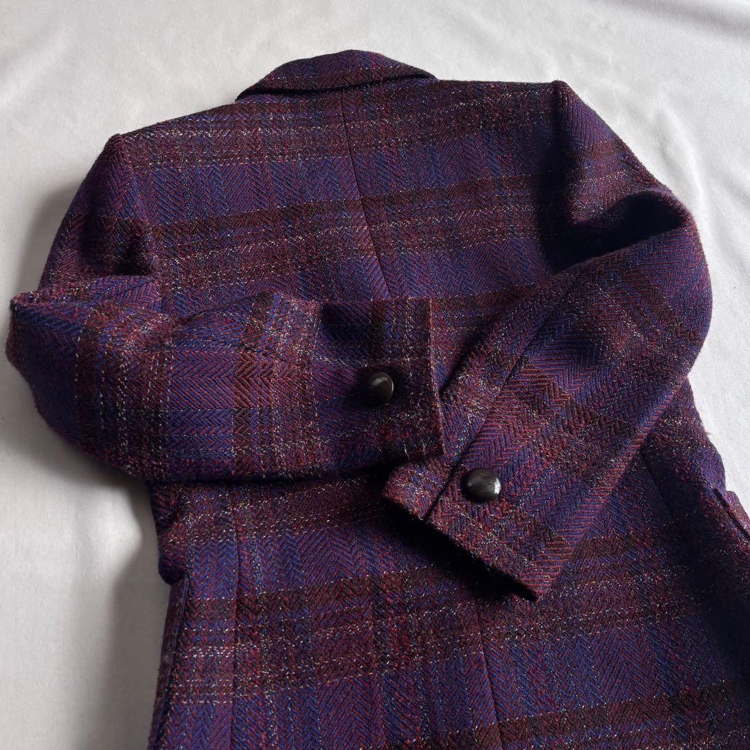 ジャケット・アウター 80s YVES SAINT LAURENT wool tweed jacket
