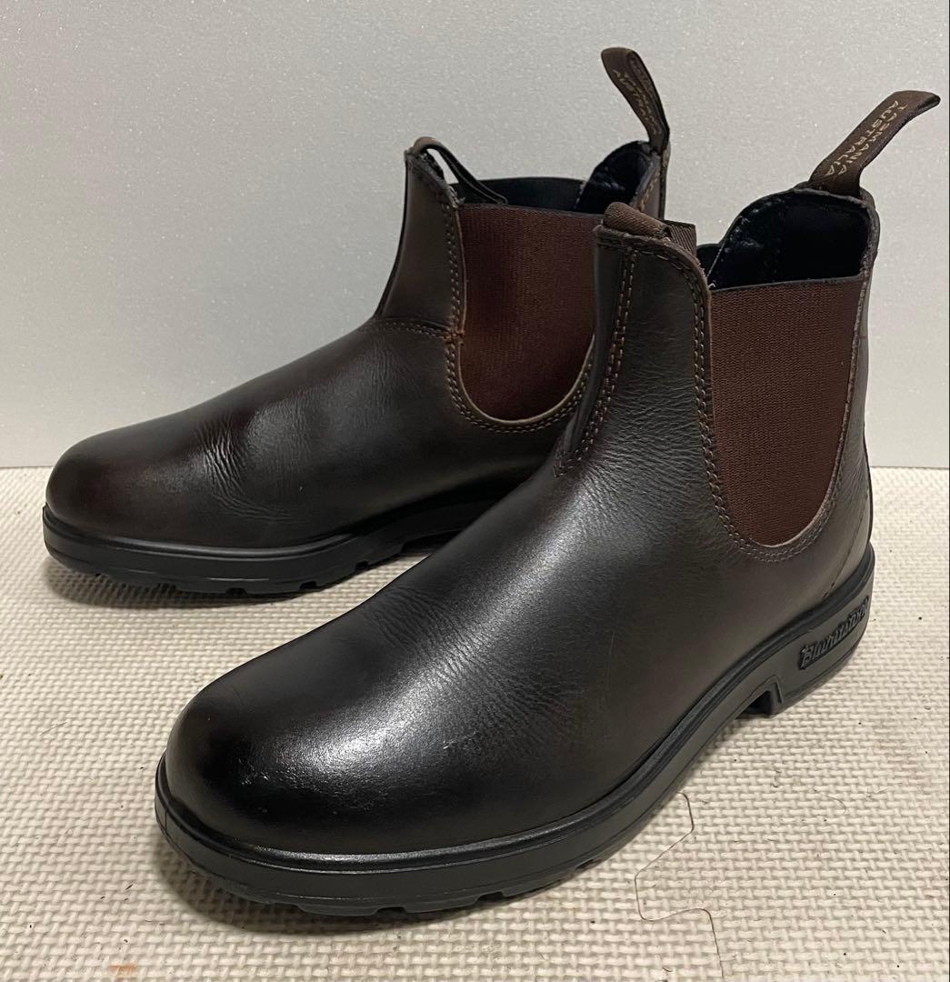 Blundstoneブランドストーン サイドゴアブーツ7焦げ茶AUSTRALIA