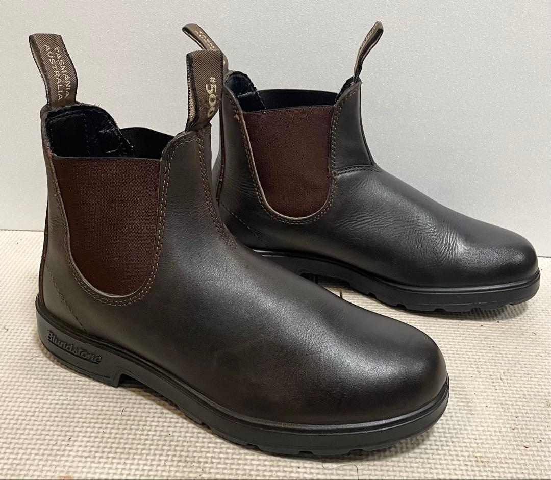 Blundstoneブランドストーン サイドゴアブーツ7焦げ茶AUSTRALIA