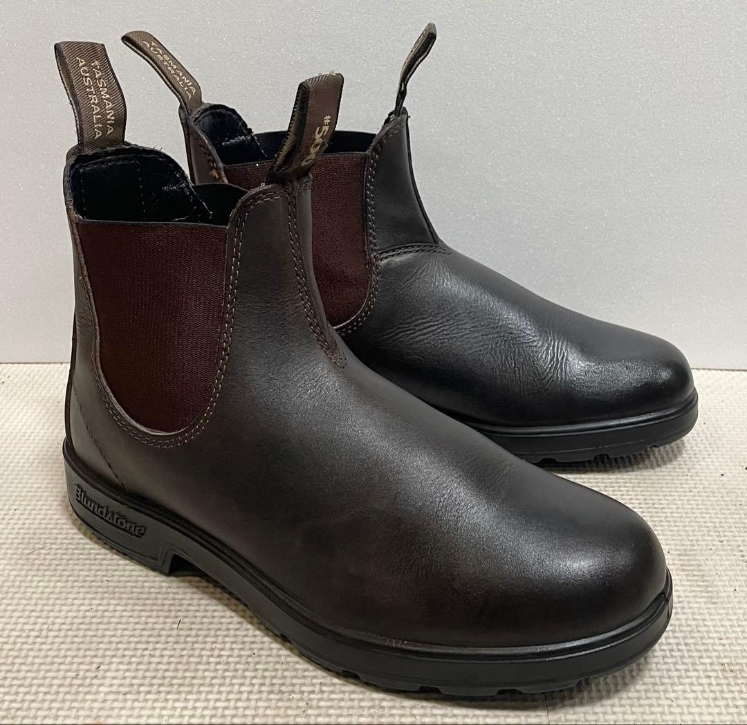 Blundstoneブランドストーン サイドゴアブーツ7焦げ茶AUSTRALIA