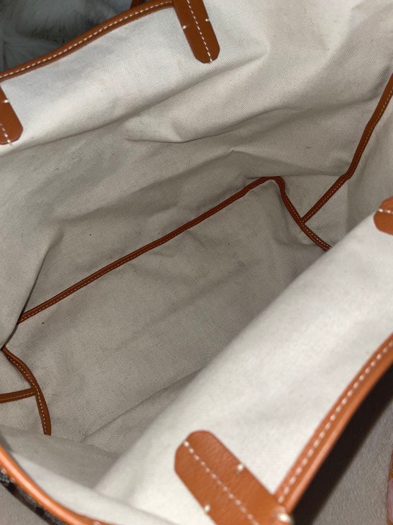 Goyard トートバッグ グレー/ブラウン
