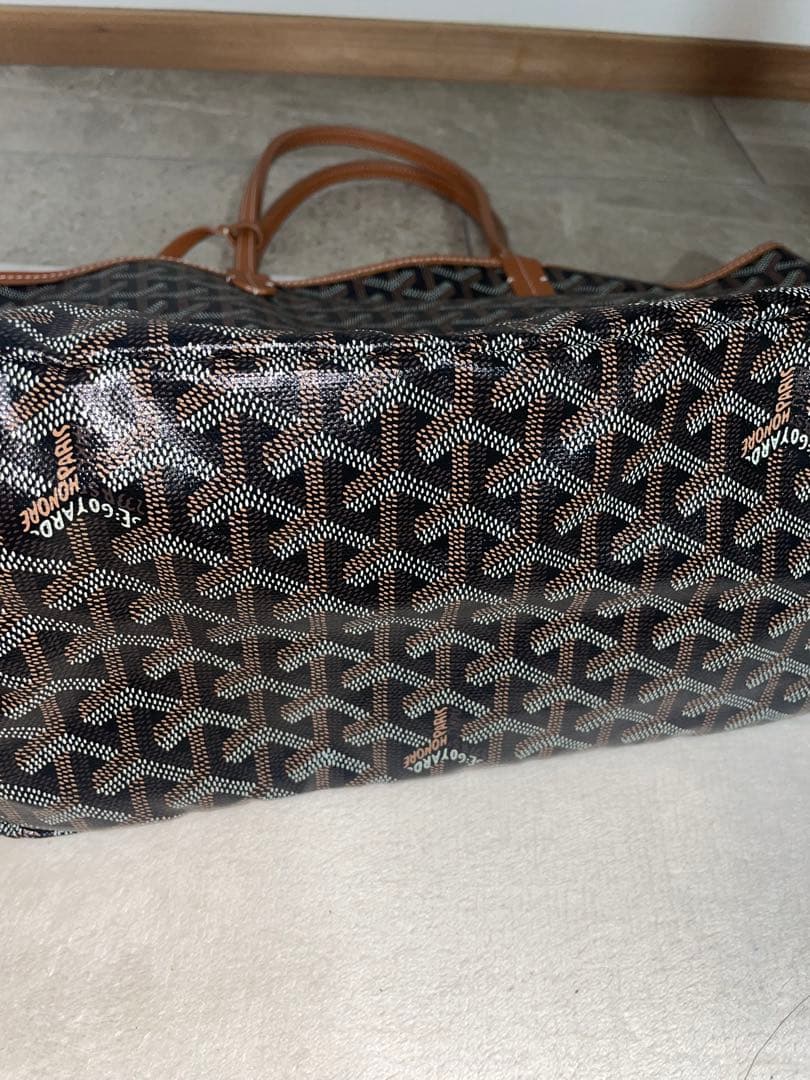 Goyard トートバッグ グレー/ブラウン