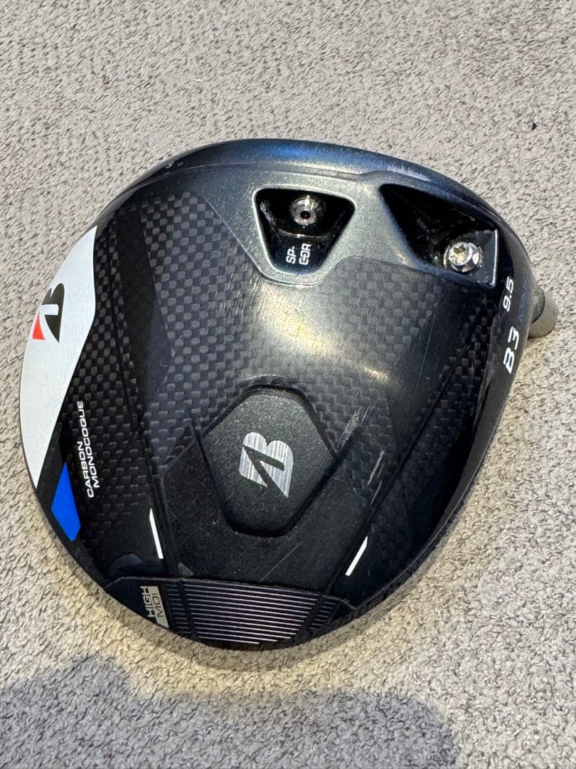 B3MAXドライバー　9.5 ヘッドのみ　ヘッドカバー付き