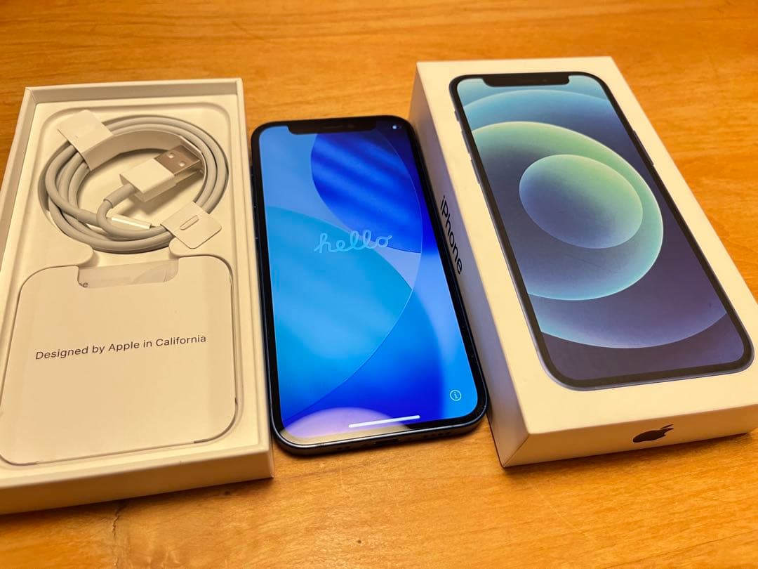 Apple iPhone 12miniブルー 256g本体