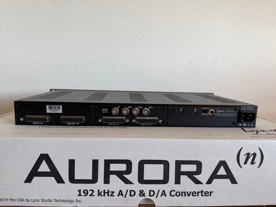 配信機器・PA機器・レコーディング機器 Lynx Aurora(n) TB3