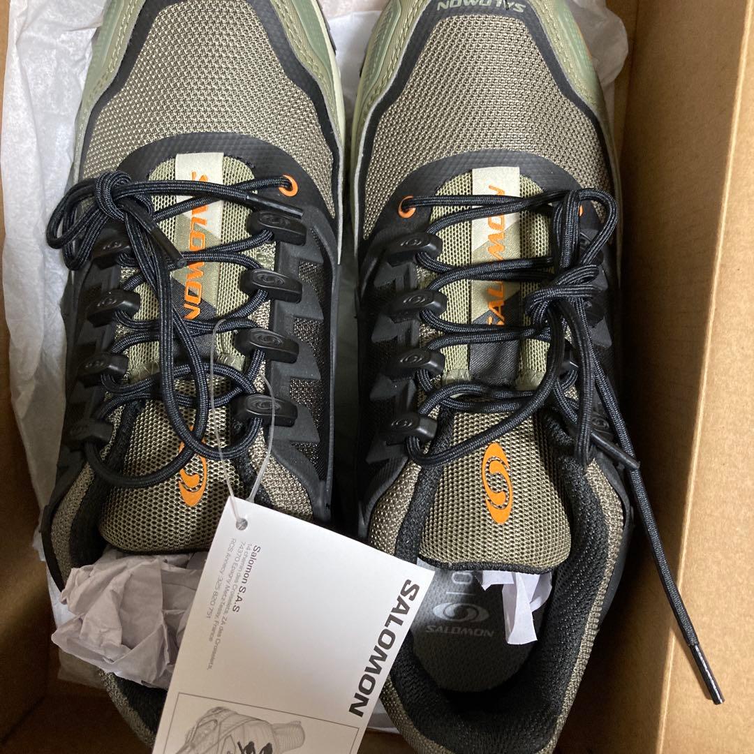 【新品未着用品】サロモン スニーカーACS + FT Deep Lichen