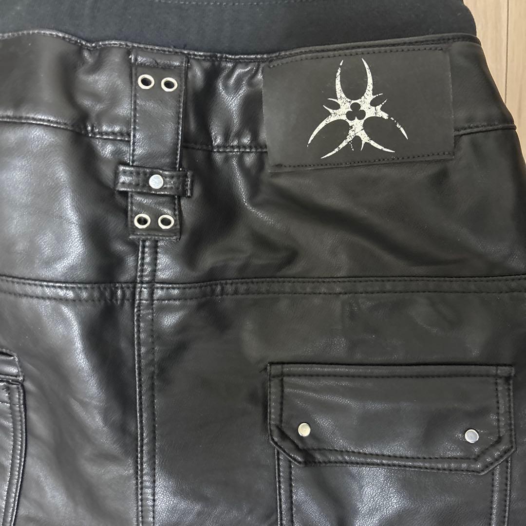 cozy world wide レザーパンツ