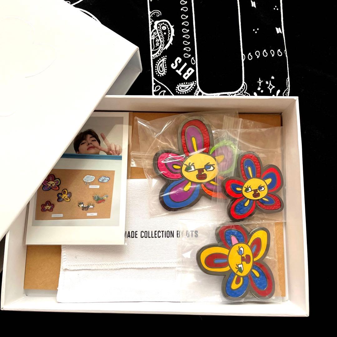 アーティスト メイド ブローチ team BTS Tシャツ テテ テヒョン