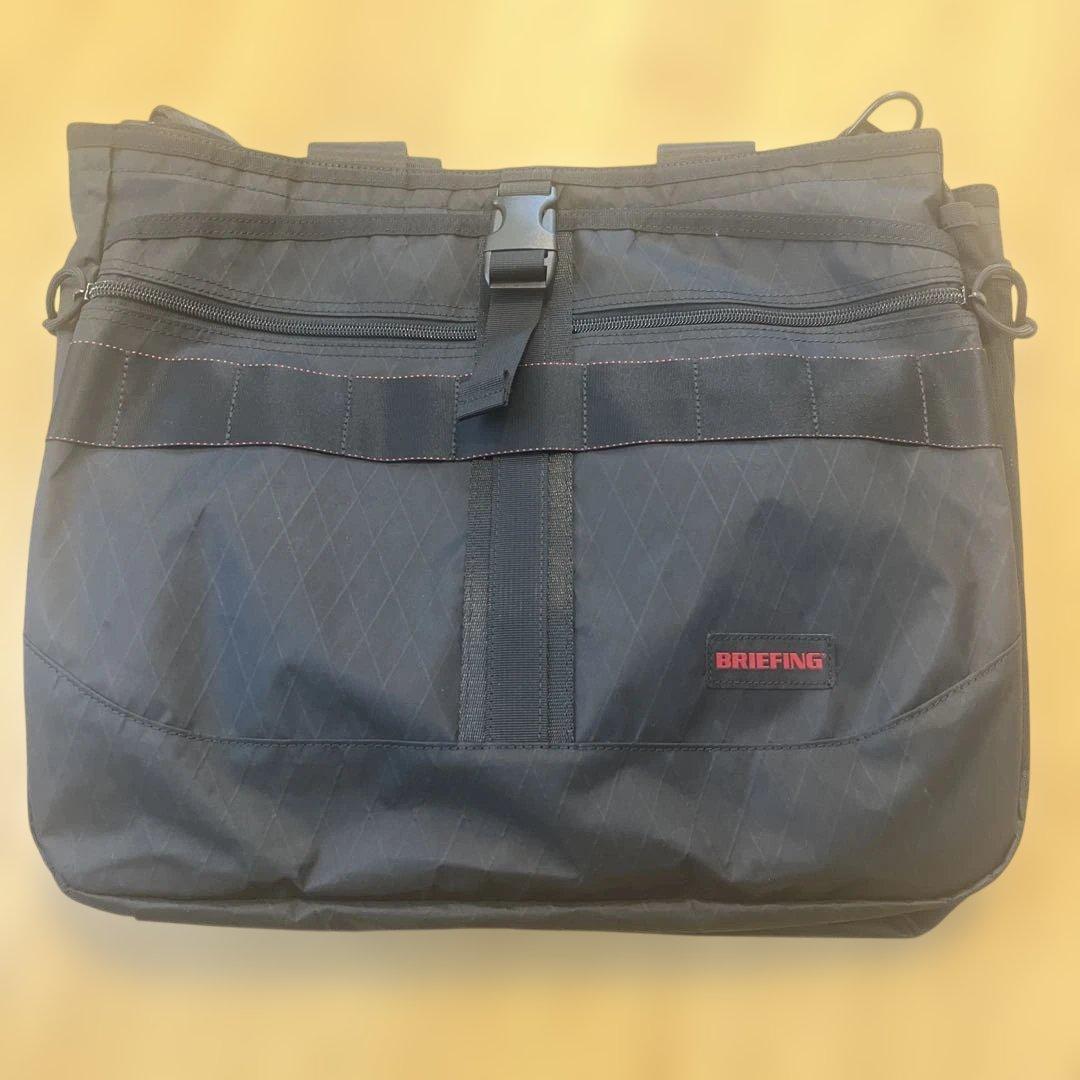 【新品未使用品‼️】大容量　BRIEFING ブラック バッグ　定価61,600円