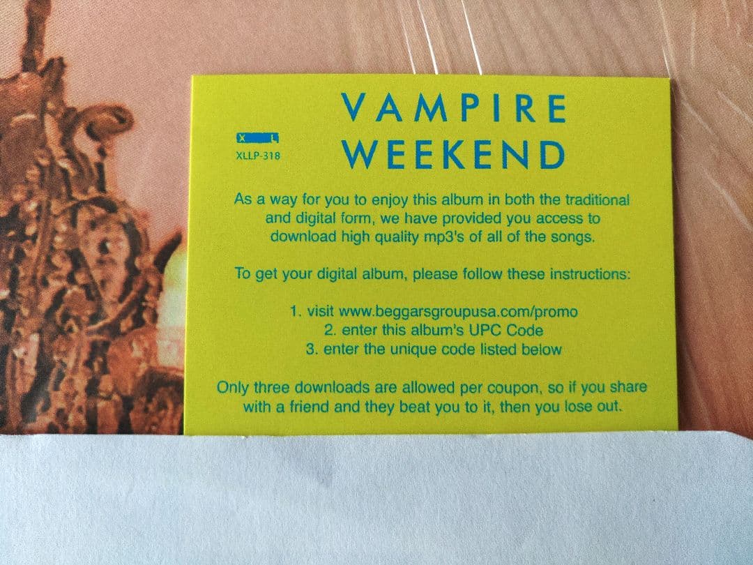 Vampire Weekend LPレコード 2枚セット