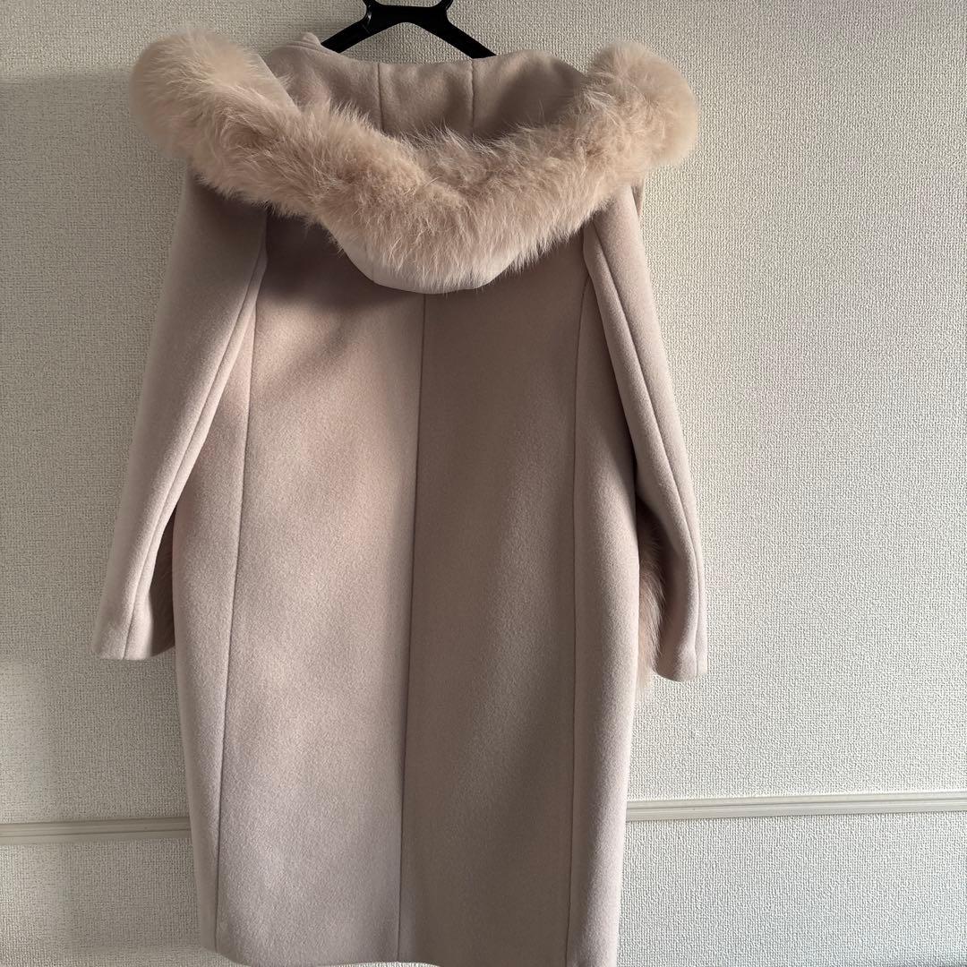 マイストラーダ【Mystrada】ファー付きチェスターコート