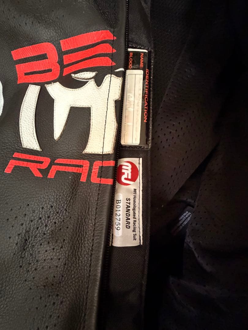 ベリックレーシングスーツ　MFJ サイズ54 BERIK