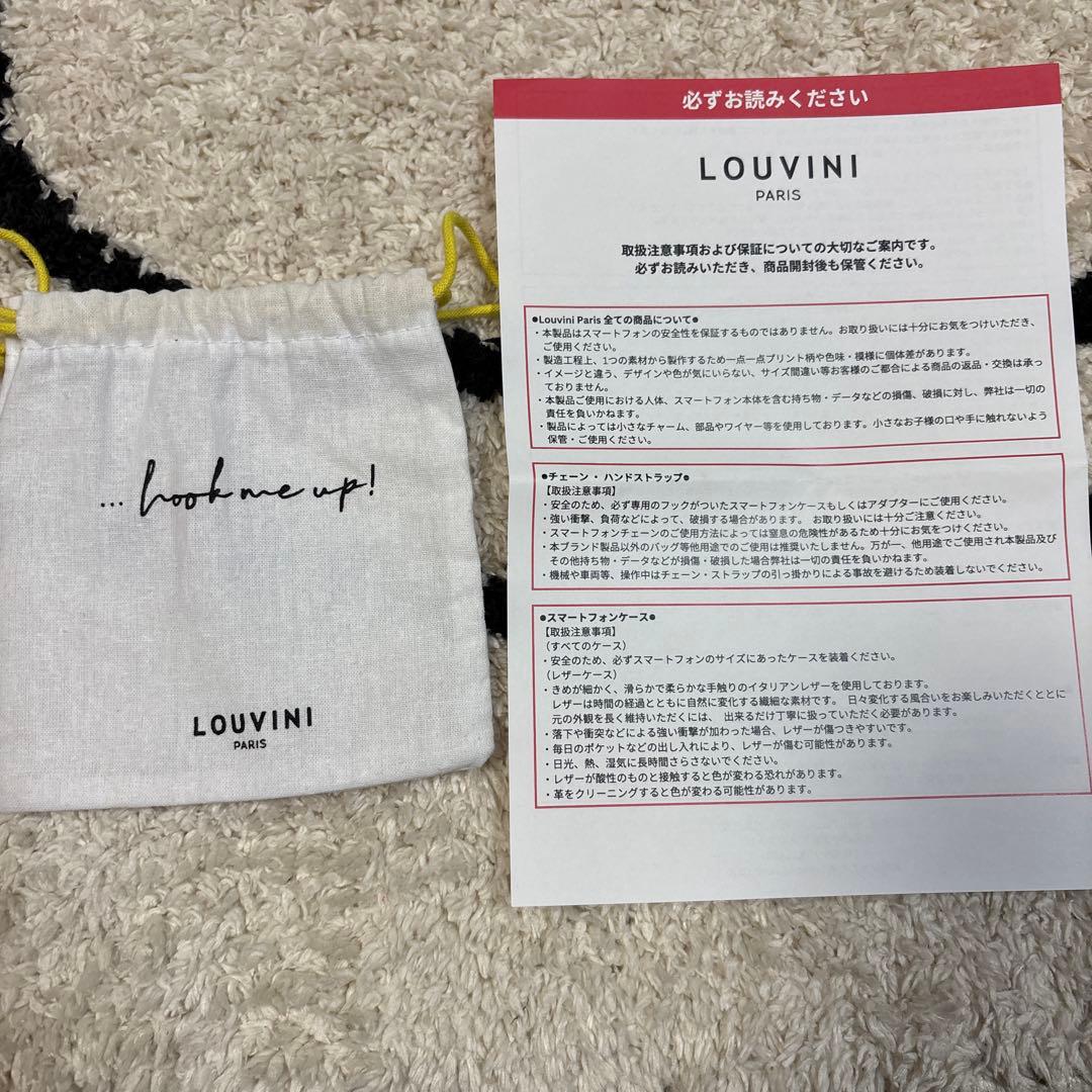 も*け様 美品【LOUVINI】 ハンドストラップPETIT CUORE　PIN