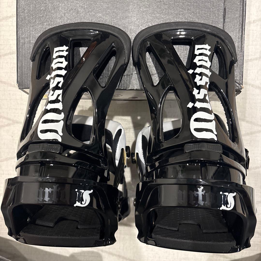 【お得】BURTON MISSION Sサイズスノーボードビンディング