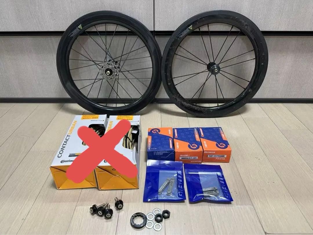 BROMPTON カーボンホイール　未使用品