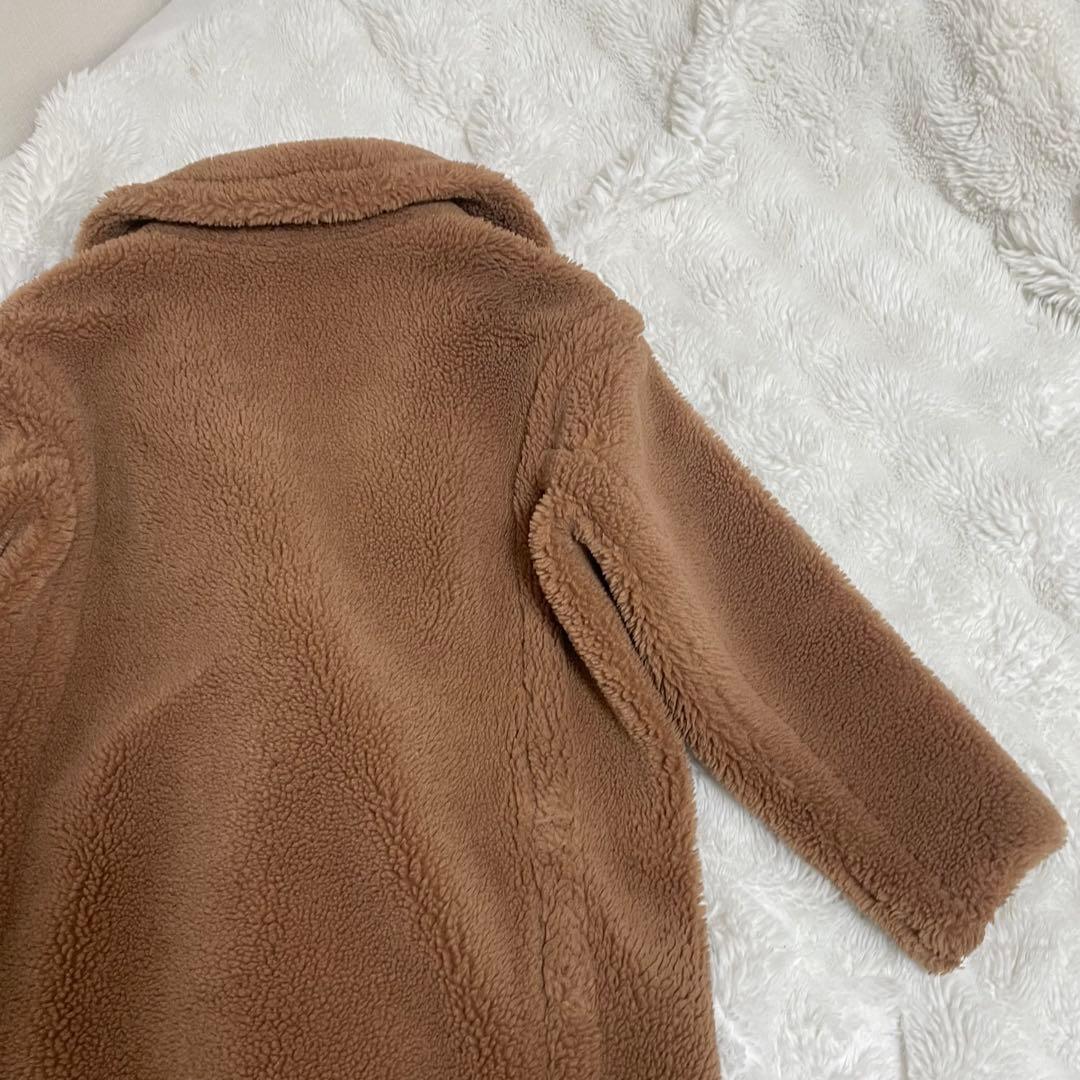 アルアバイル ウールMIXボアピーコート ファー コート