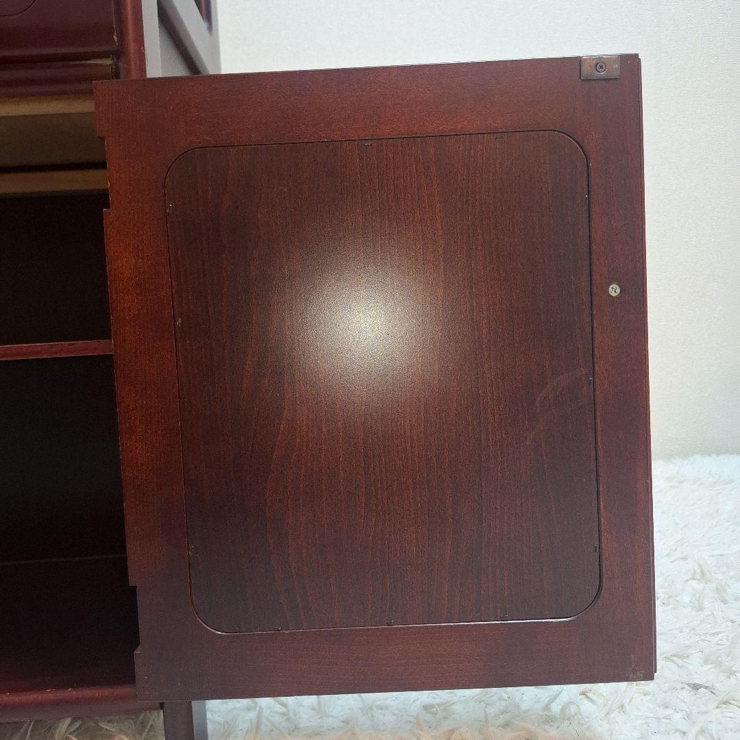 【美品】karimoku カリモク オールドカリモク 電話台 ファックス台