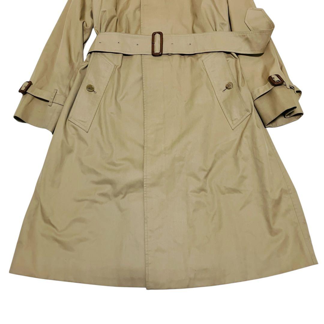 バーバリー トレンチコート ノバチェック ベルト付　ベージュ　ステンカラーコート