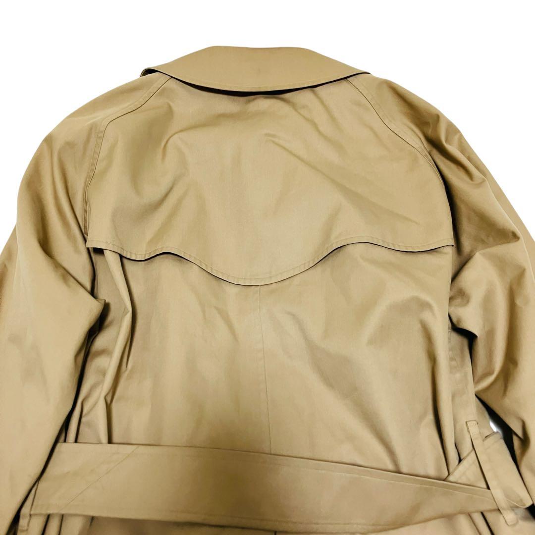 バーバリー トレンチコート ノバチェック ベルト付　ベージュ　ステンカラーコート