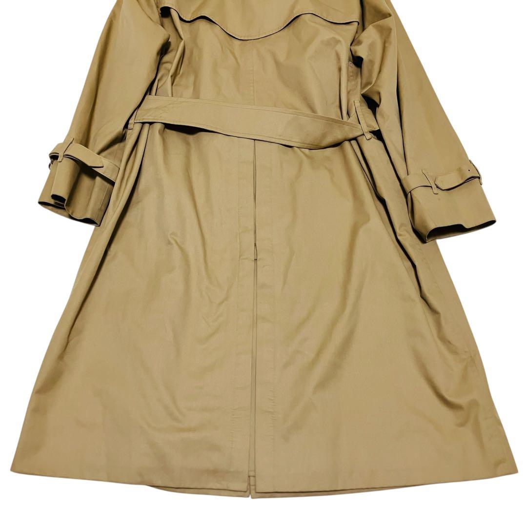 バーバリー トレンチコート ノバチェック ベルト付　ベージュ　ステンカラーコート