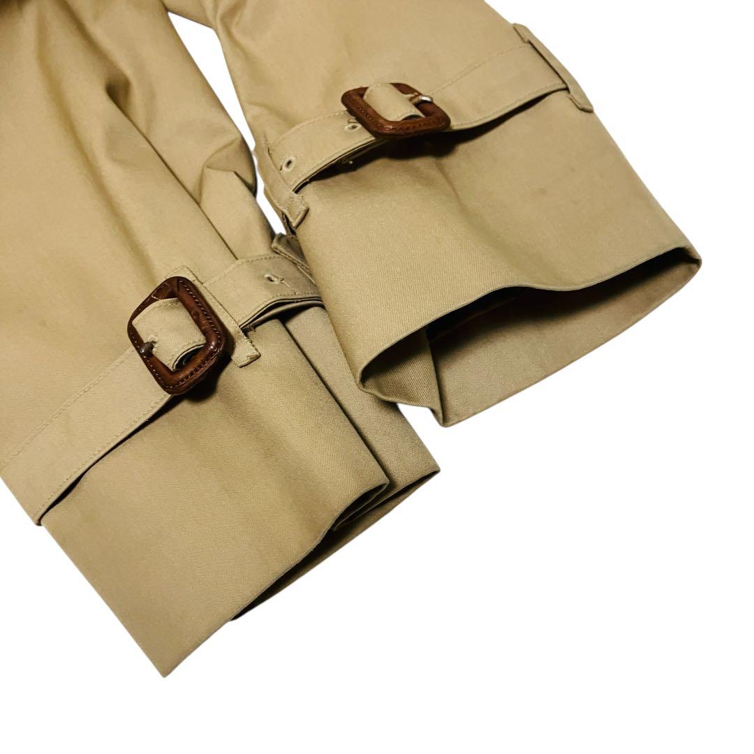 バーバリー トレンチコート ノバチェック ベルト付　ベージュ　ステンカラーコート