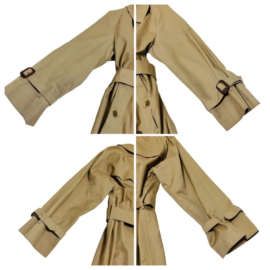 バーバリー トレンチコート ノバチェック ベルト付　ベージュ　ステンカラーコート