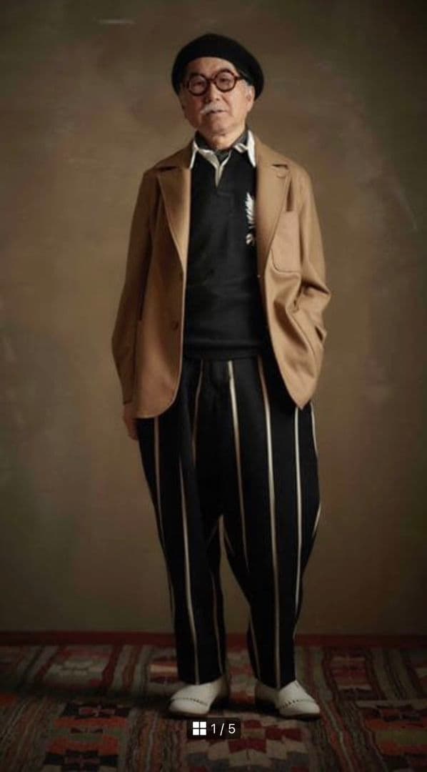 HAVERSACK ATTIRE レガッタストライプ　イージーパンツ