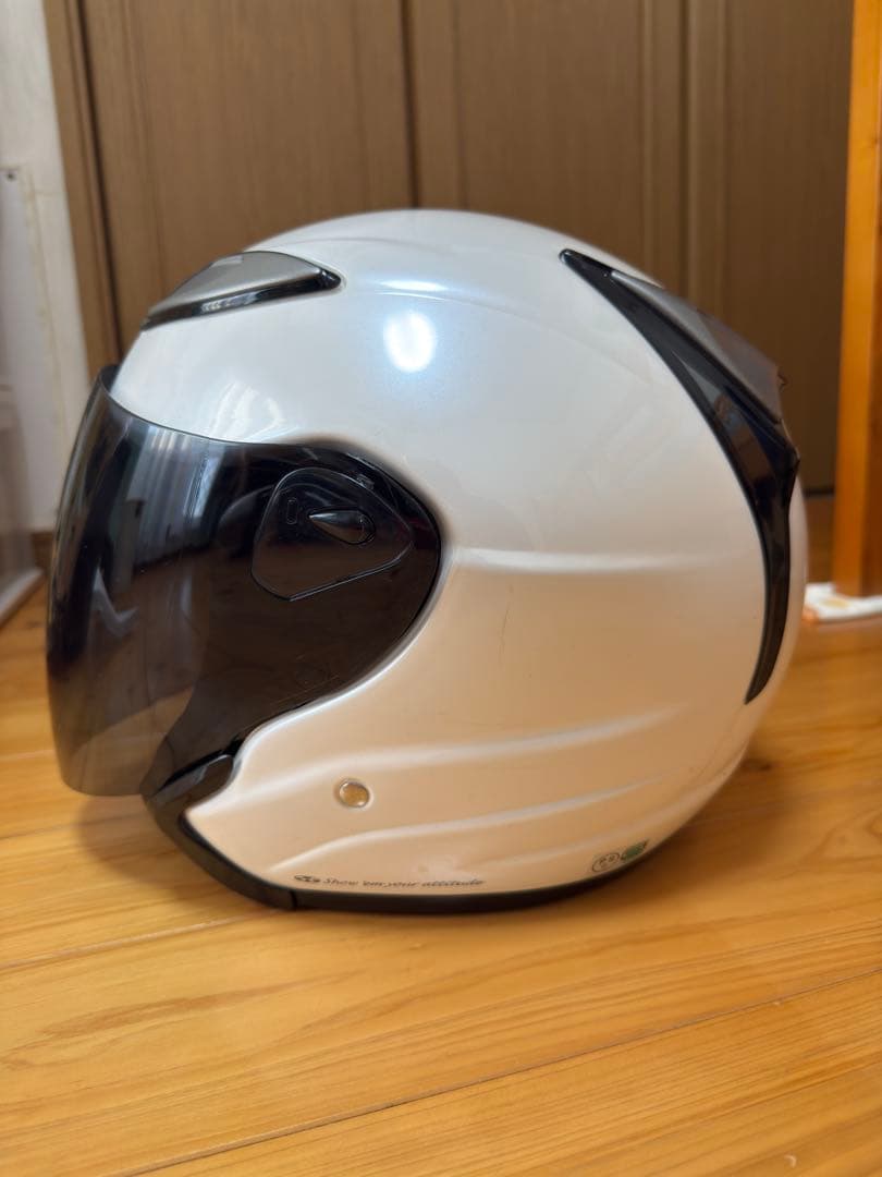 OGK KABUTO パールホワイト XLサイズ 61-62㎝未満