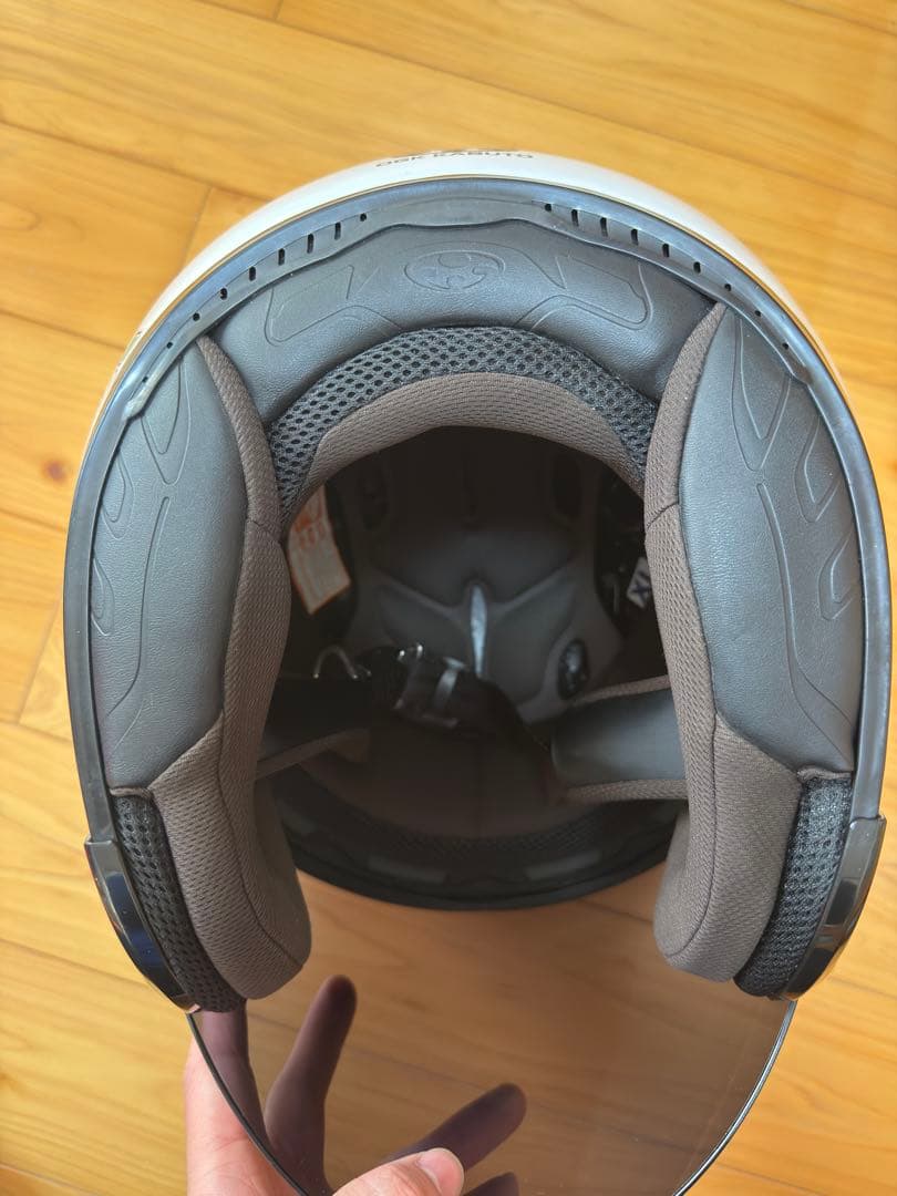 OGK KABUTO パールホワイト XLサイズ 61-62㎝未満