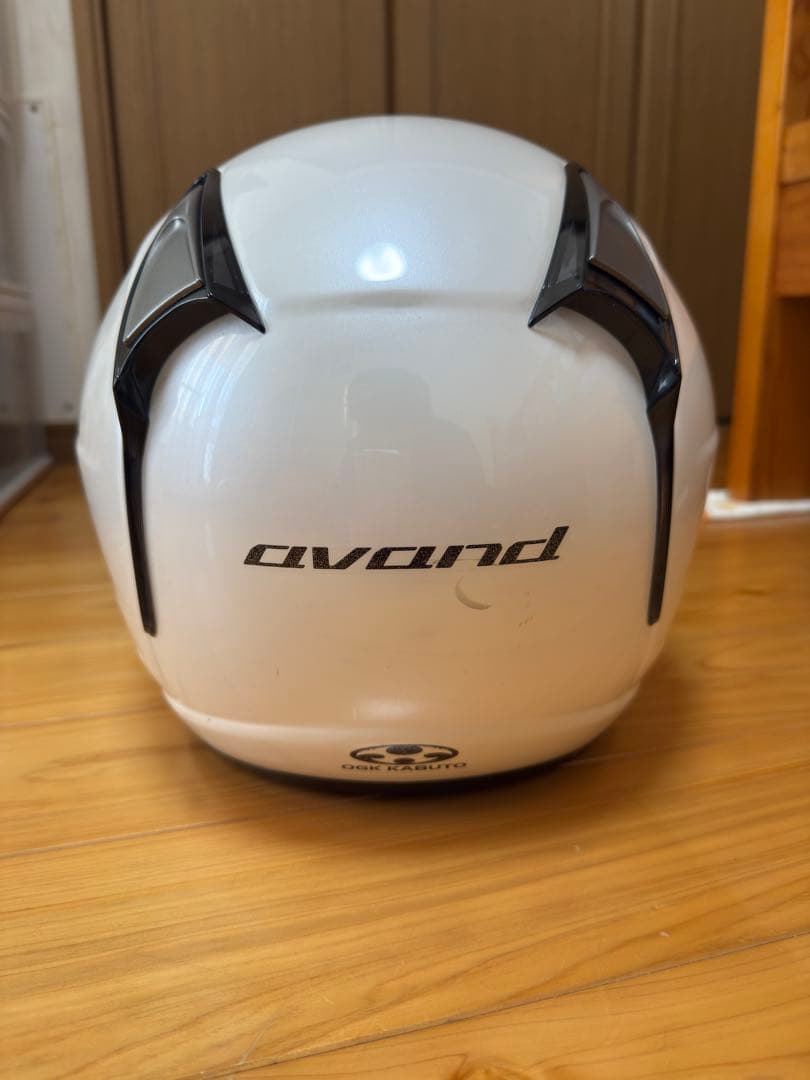 OGK KABUTO パールホワイト XLサイズ 61-62㎝未満