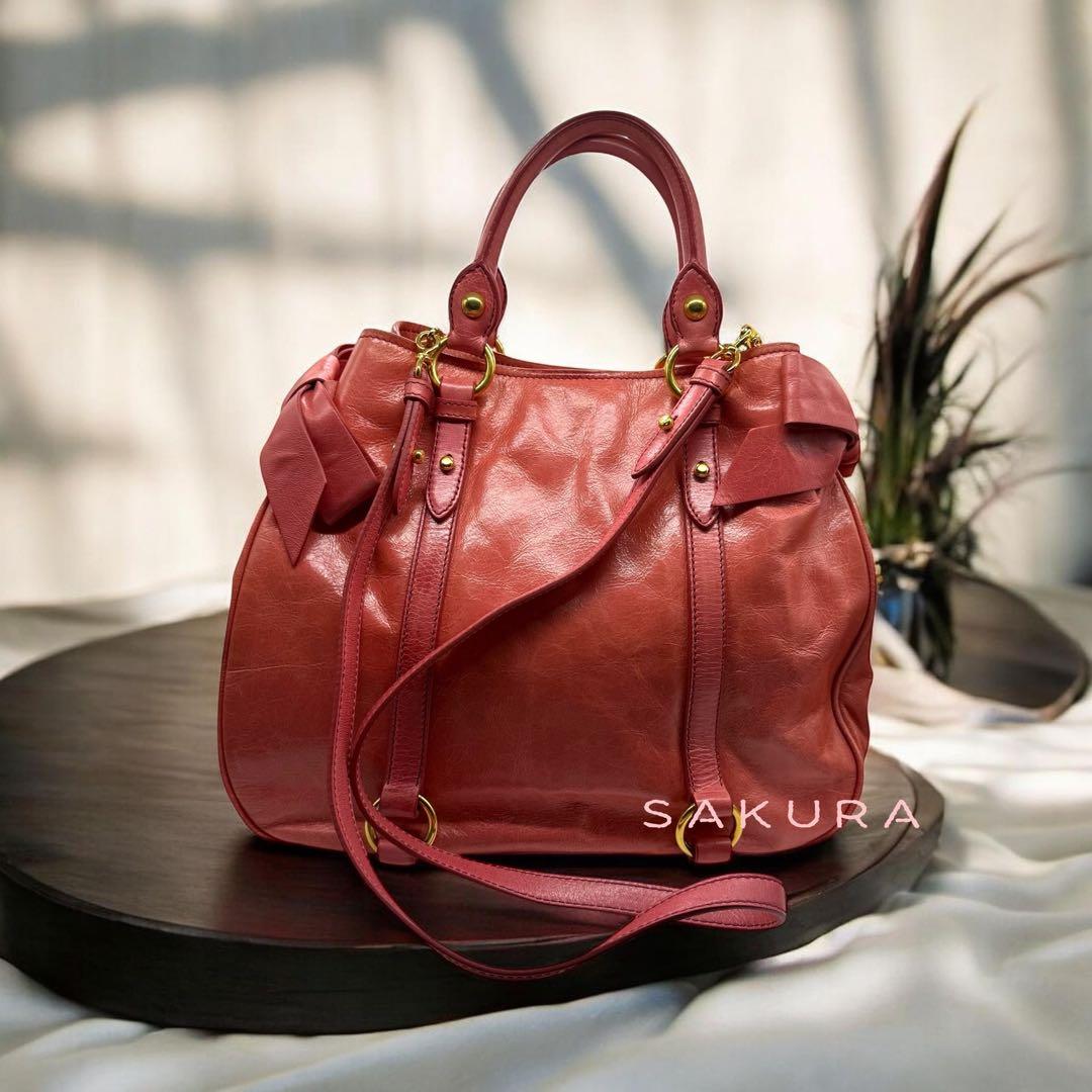 【 正規品 】 miumiu ショルダーバッグ ハンドバッグ
