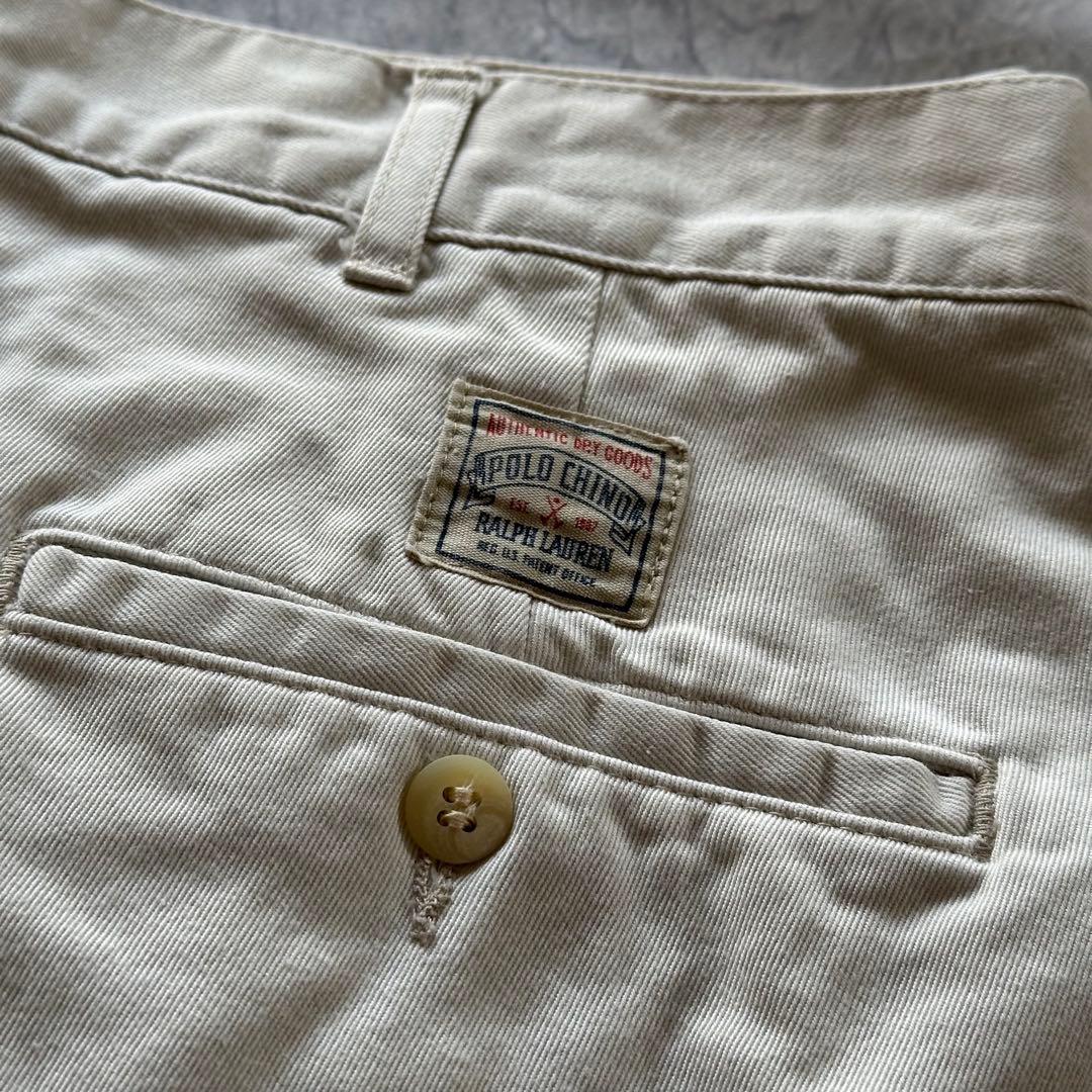 【初期タグ】Polo by RalphLauren ポロチノ ツータック W34