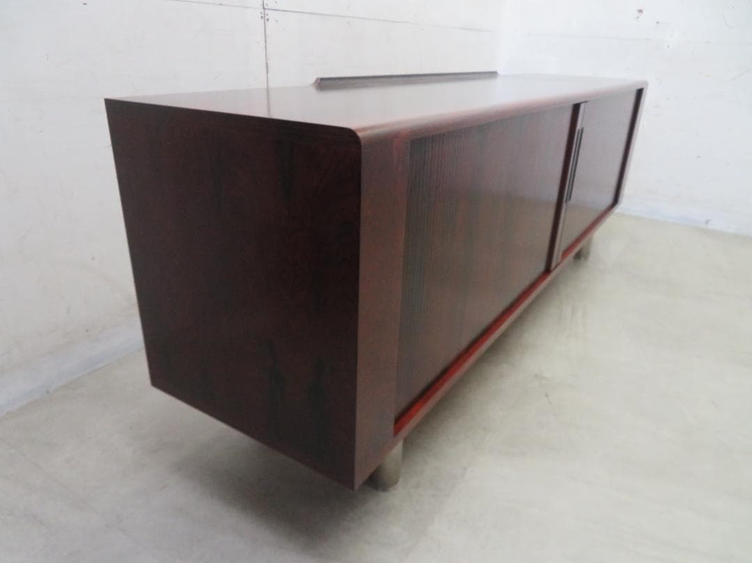 ヴィンテージ■ローズウッド■蛇腹扉■コクヨサイドボード■ミッドセンチュリー■北欧