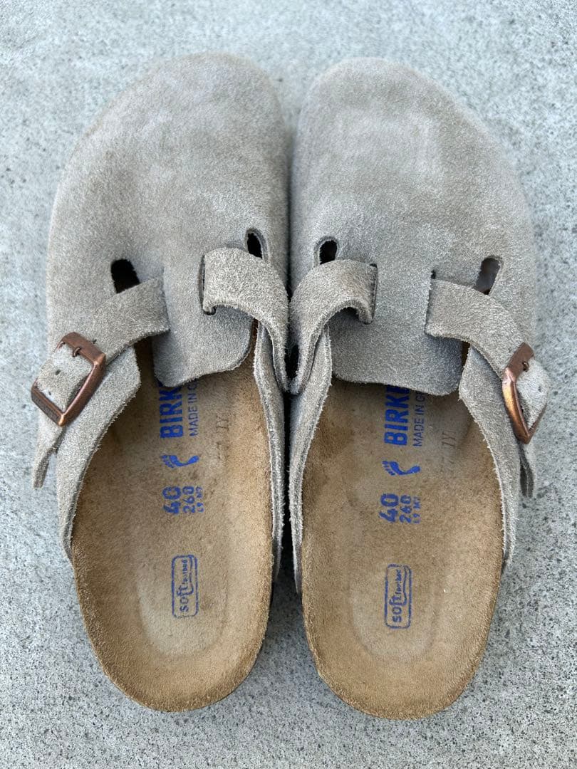 BIRKENSTOCK ボストン トープ 40 ナロー幅 26cm ビルケン
