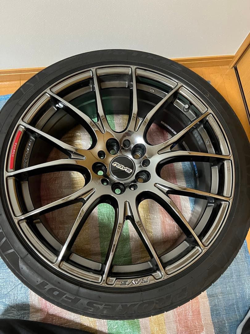 RAYS 2×7 Limited JET BLACK EDITION