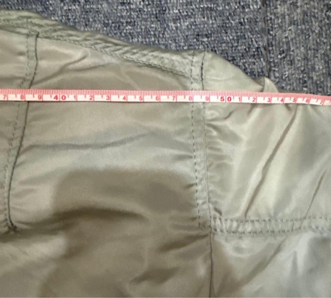 ALPHA INDUSTRIES 80s 三本タグMA-1 シルバー